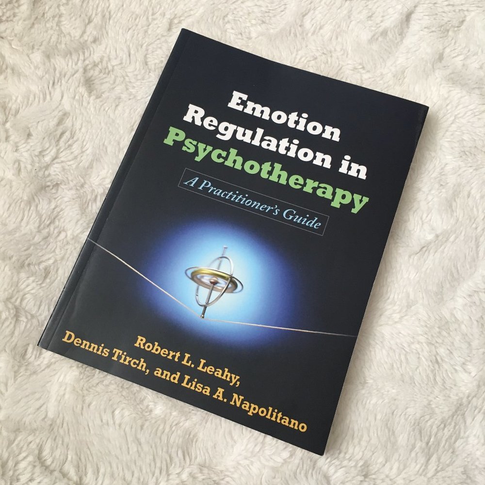 'Emotion Regulation in Psychotherapy' Robert L. Leahy Softcover Guide